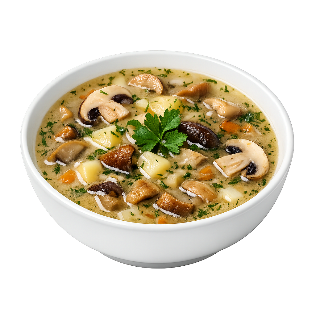 creamy mushroom soup